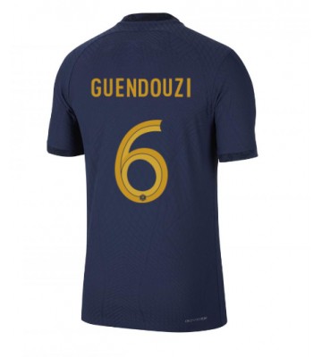 Frankrig Matteo Guendouzi #6 Replika Hjemmebanetrøje VM 2022 Kortærmet